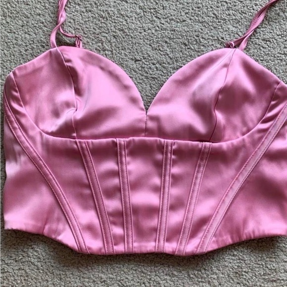 Dynamite satin corset top - Picture 3 of 3